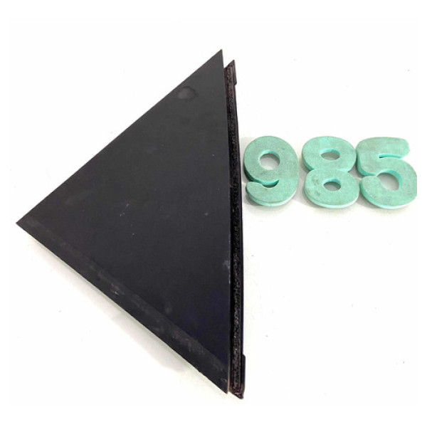 Moldura Externa Porta Traseira Esquerda Hb20 - Cx 985