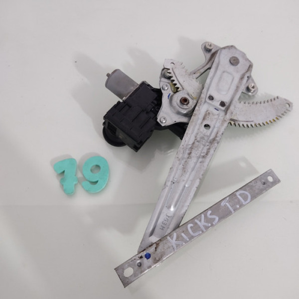 Máquina Vidro Elétrico Traseiro Direto Nissan Kicks 