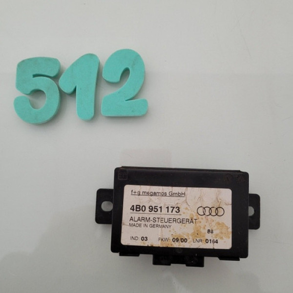 Módulo Do Alarme Audi A3 1997 A 2003 Cod 4b0951173