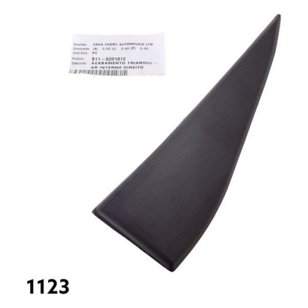 Acabamento Interno Porta Traseira Direita Chery Qq Original