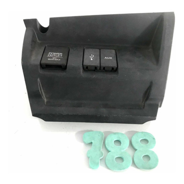 Moldura Do Painel Honda Wrv 2018 Usb/ Auxiliar - Cx 788