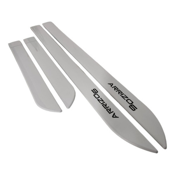 Jogo De Frisos De Porta Branco Sólido Chery Arrizo 6