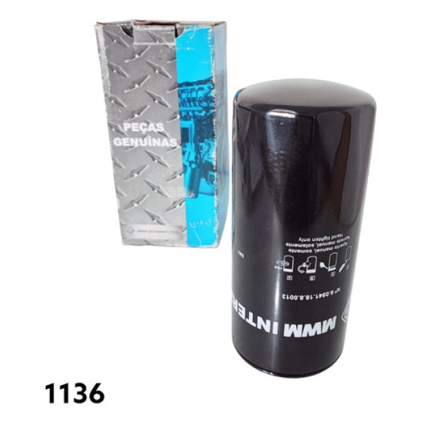 Filtro De Óleo Ford F-250 4.2 Cod 905411880013 - Original