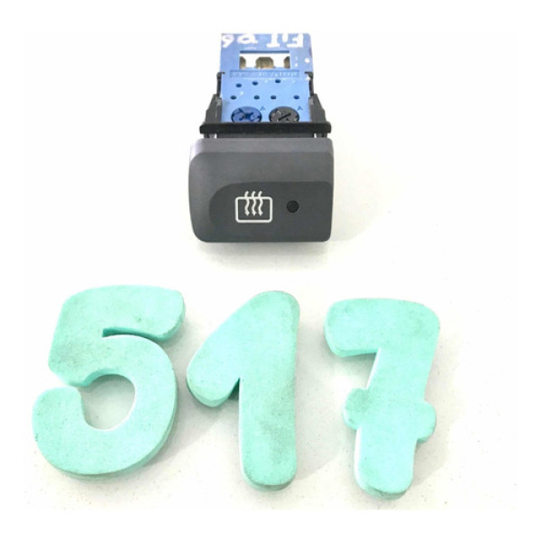 Botão Desembaçador Painel Central Honda Fit 2006 Em Diante 