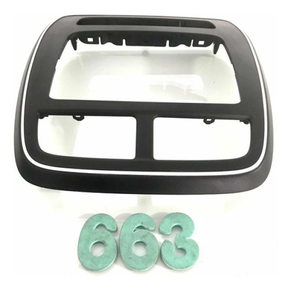 Moldura Painel Central Renault Kwid 2016 Em Diante