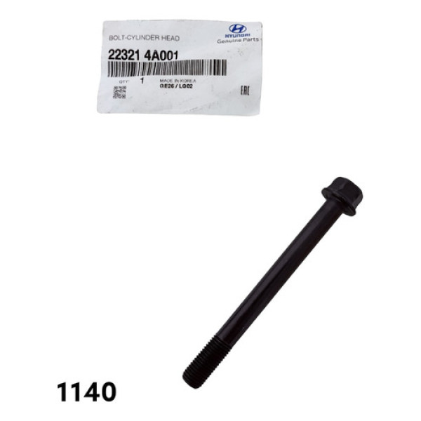 Parafuso Do Cabeçote Hyundai Hr 2.5 Cod 223214a001  