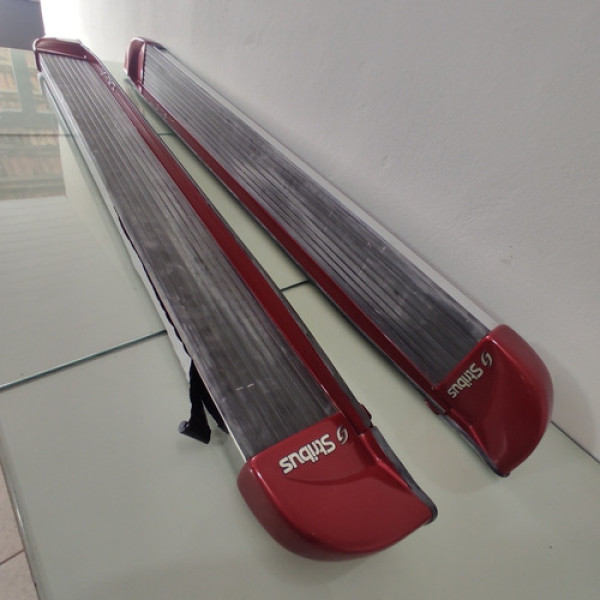 Estribo Lateral Vermelho Lifan X60 - Par