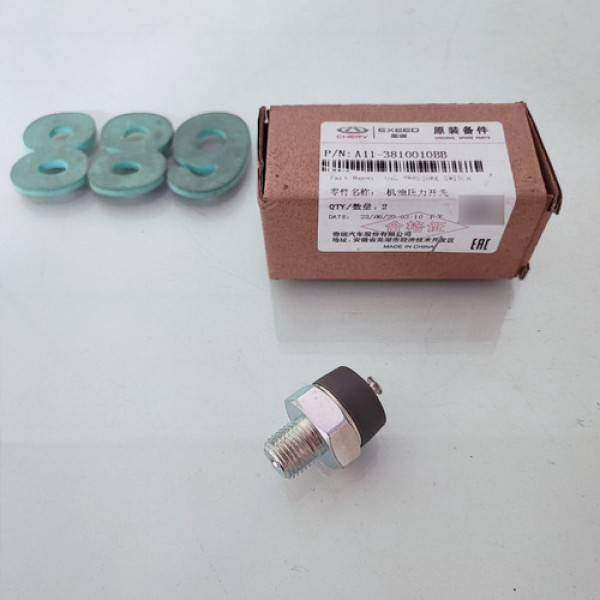 Sensor De Pressão Do Óleo Chery Face Original Cx 889