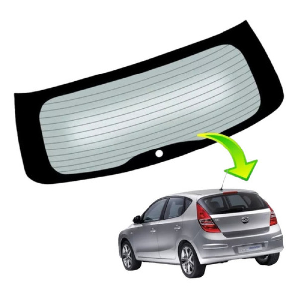 Vidro Traseiro C/ Desembaçador Hyundai I30 - Genuino