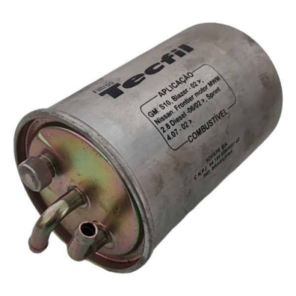 Filtro Combustível Nissan Frontier 2.8 2002 A 2006 Tecfil