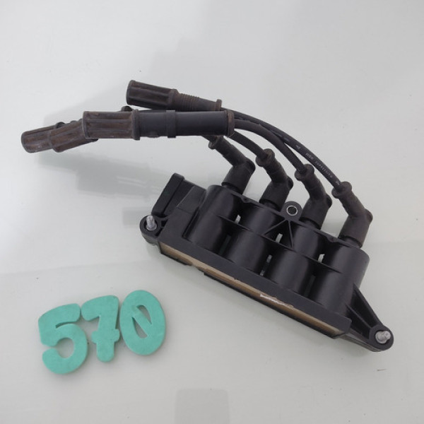 Bobina Ignição Fiat Uno Vivace Palio Evo 1.4 Cod 55280978
