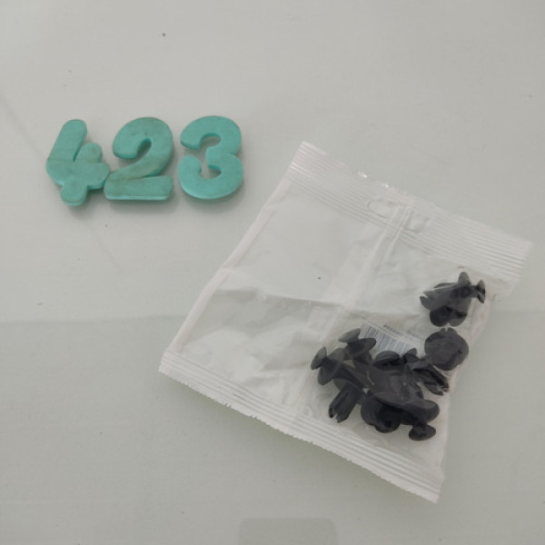 Grampo Presilha Parachoque Hyundai Hb20 - 10 Peças Cx 423