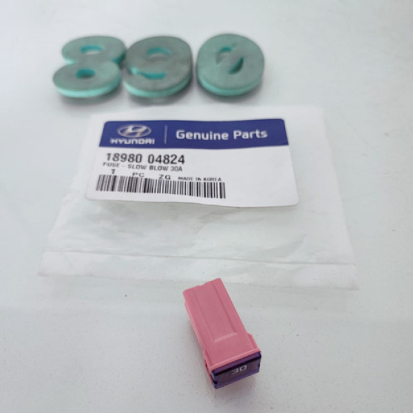 Fusível 30a Hyundai Cod 1898004824 Cx 890