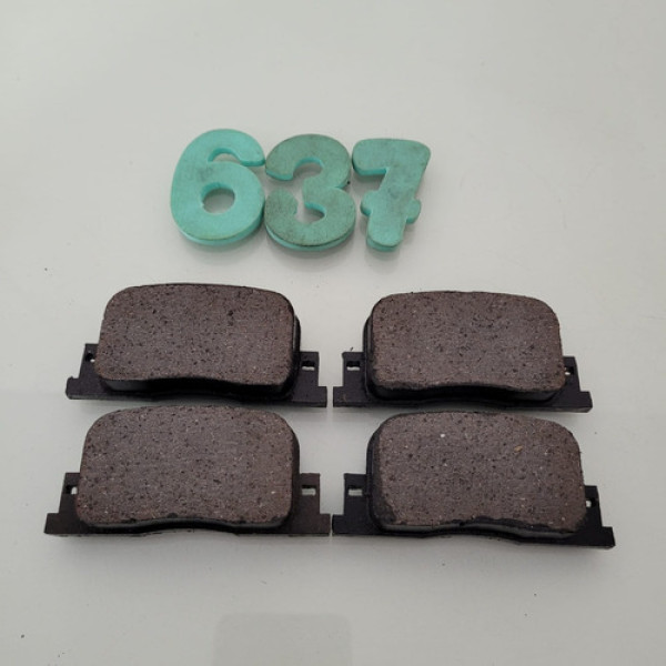 Jogo Pastilha Freio Traseiro Lifan 620
