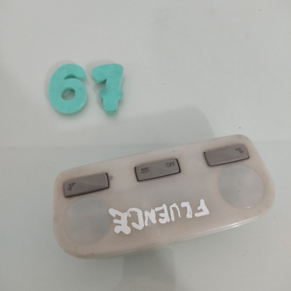 Luz Cortesia Teto Renault Fluence 