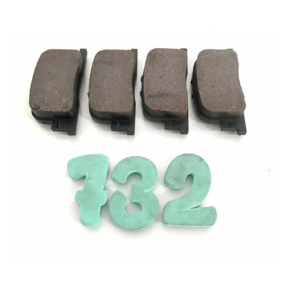 Jogo De Pastilha Freio Traseiro Lifan 620 - Cx 732