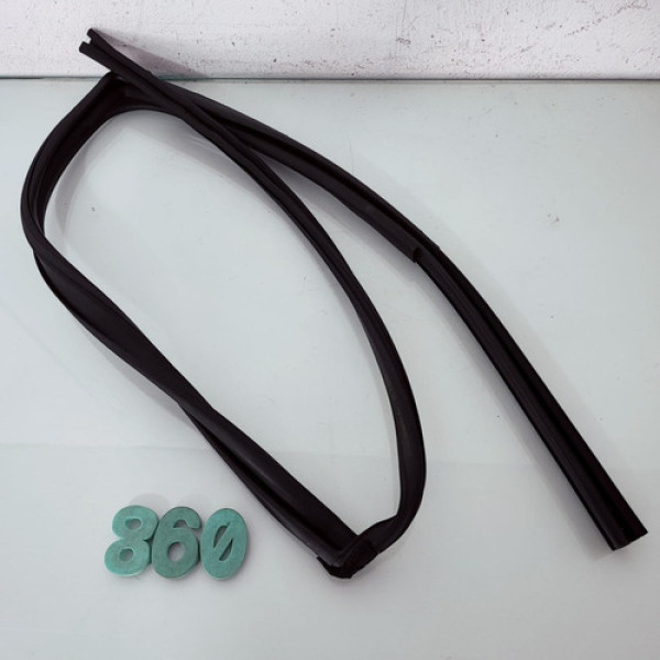 Borracha Vidro Porta Traseira Direita Honda City 2021 Cx 860