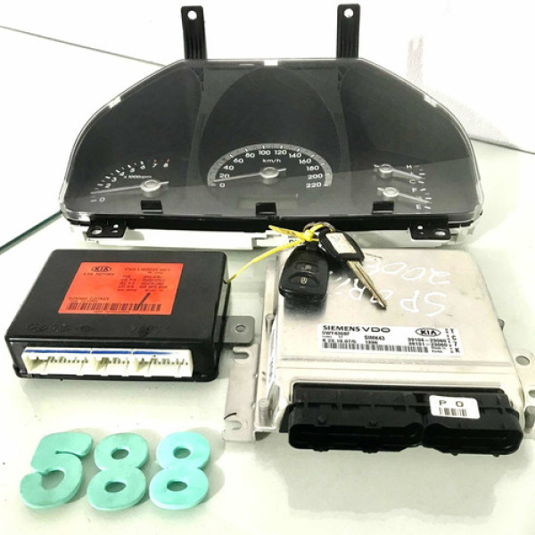 Kit Módulo Injeção Kia Sportage 2008 5wy4368f - 39104-23060