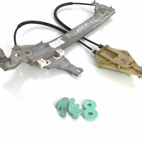 Máquina Vidro Elét. Tras. Esquerdo Renault Fluence S/ Motor 