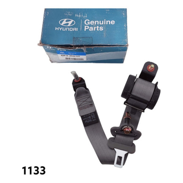 Cinto De Segurança Traseiro Esquerdo Cinza Hyundai Tucson 