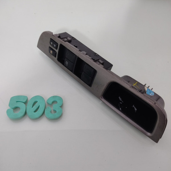 Comando Vidro Elétrico Dian. Esquerdo Nissan Tiida C/detalhe