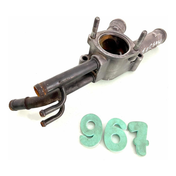 Carcaça Da Válvula Termostatica Tucson 2.0 2010/15 Cx 967