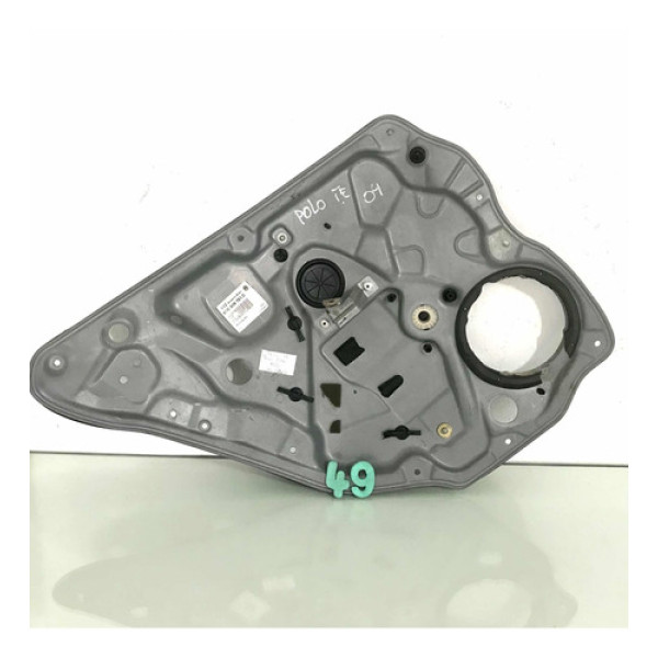 Maquina Vidro Elétrico Tras. Esquerdo Vw Polo 2004 Sem Motor