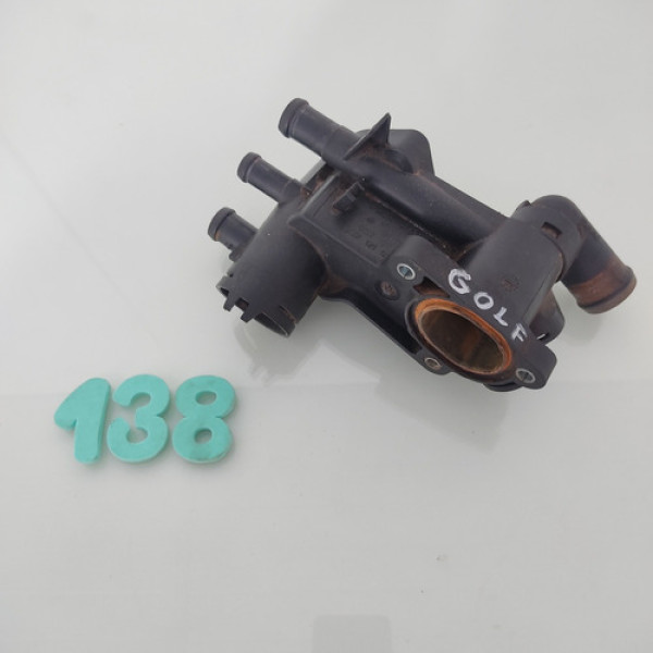 Carcaça Válvula Termostatica Vw Golf 1. 6