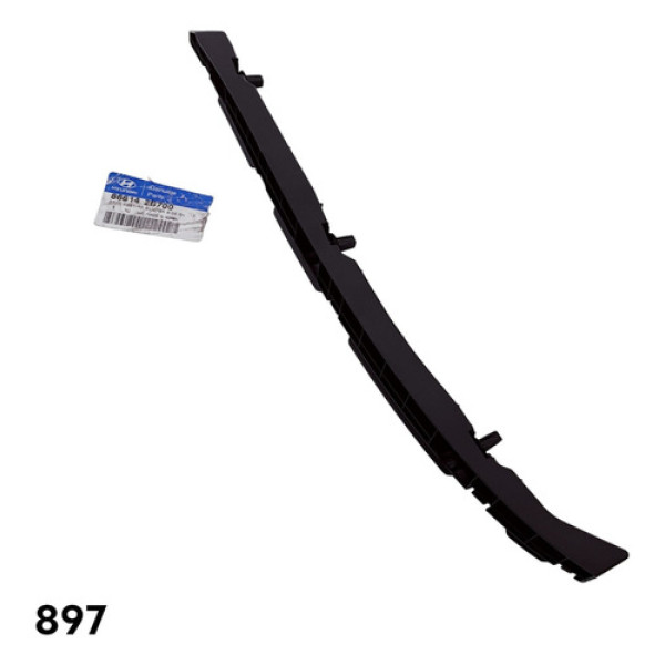 Guia Parachoque Traseiro Direito Hyundai Santa Fé 866142b700