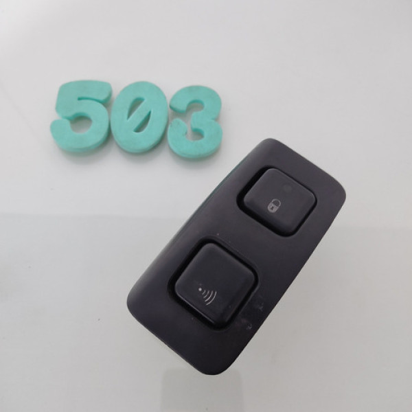 Botão Comando Trava Alarme Peugeot 207 Original - 9625077077