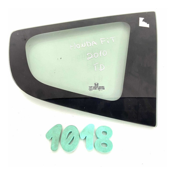 Vidro Fixo Traseiro Direito Honda Fit 2010 - Cx 1018
