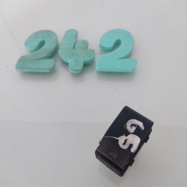 Botão Vidro Elétrico Vw Gol G5 