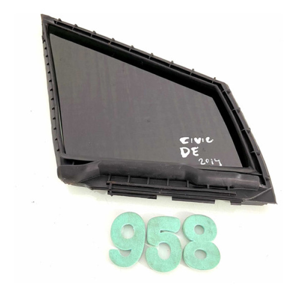 Vidro Fixo Porta Dianteira Esquerda Honda Civic 2014 - Cx958