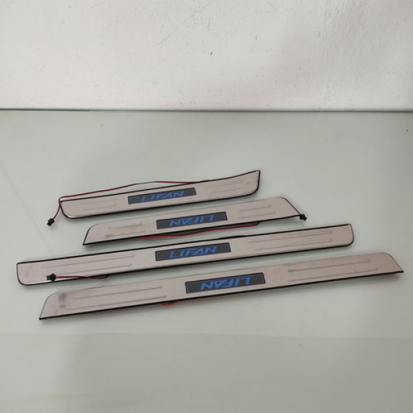 Jogo Soleira Com Led Lifan X60 Cod 6430006725