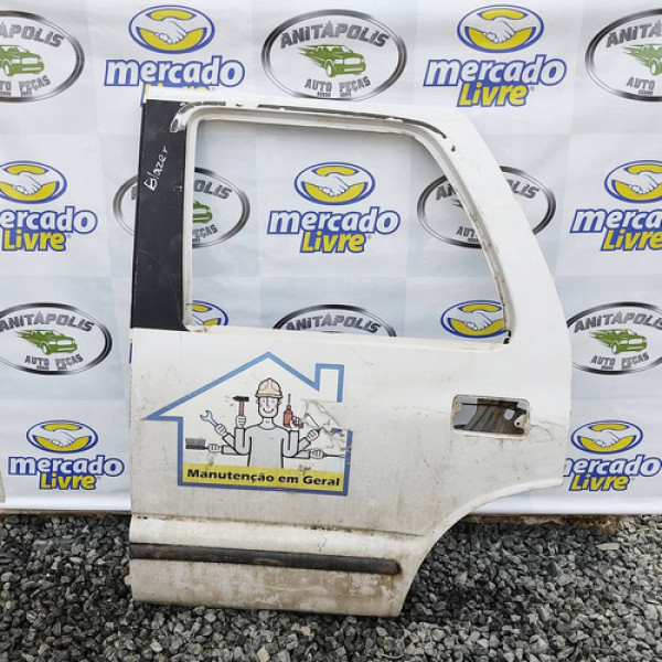 Porta Traseira Esquerda Gm Blazer 1995 A 2000