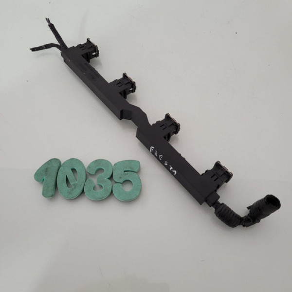 Flauta Injetora Ford New Fiesta 1.6 Cod 98ag14a390lb Cx 1035