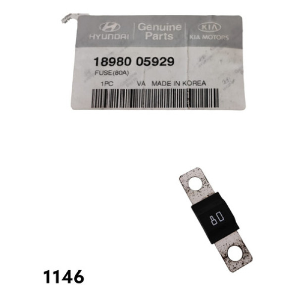 Fusível 80a Hyundai Cod 1898005929