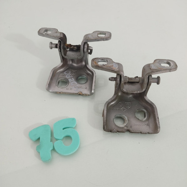 Par Dobradiça Porta Dianteira Direita Renault Sandero 2015