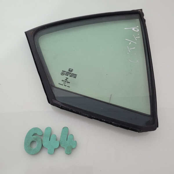 Vidro Fixo Traseiro Direito Honda City 2009 A 2013