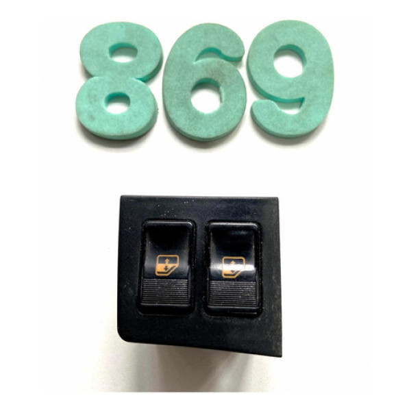 Botão Duplo Vidro Elétrico Fiat Tempra - Cx 689