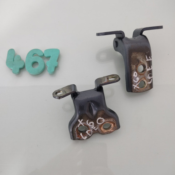 Par Dobradiça Porta Dianteira Esquerda Lifan X60 