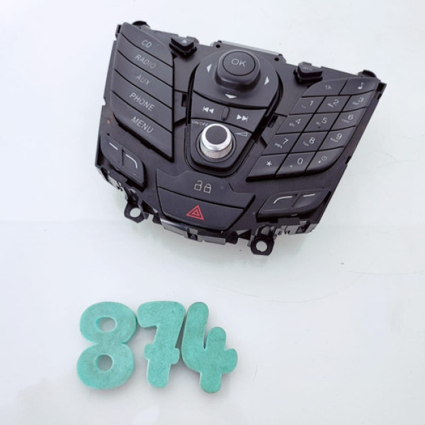 Painel De Controle Do Som Ford New Fiesta Av1t18k811dc Cx874