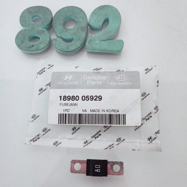 Fusível 80a Hyundai Cod 1898005929 Cx 892