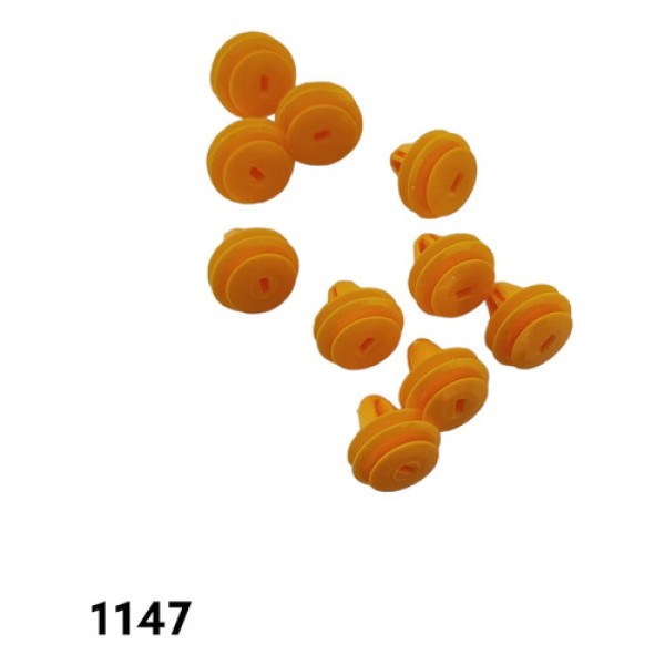 Kit 10 Grampos Do Forro De Porta Ssangyong Actyon 7746808000