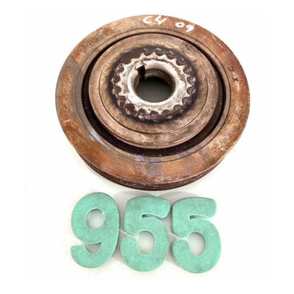 Polia Do Virabrequim Motor Citröen C4 2009 - Cx 955