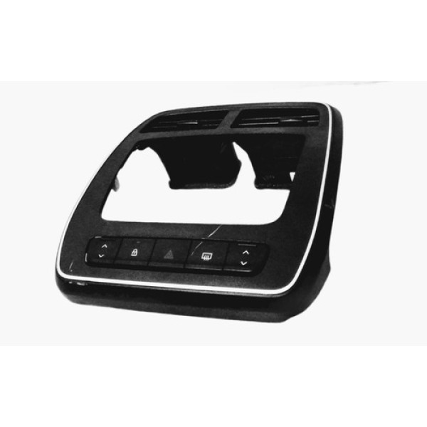 Moldura Da Grade Difusor Saída De Ar Central Renault Kwid