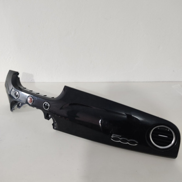Moldura Painel Black Piano Fiat 500 