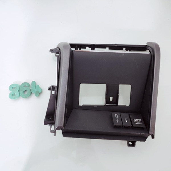 Acabamento Inferior Central Do Painel Honda City 2021 Cx 864