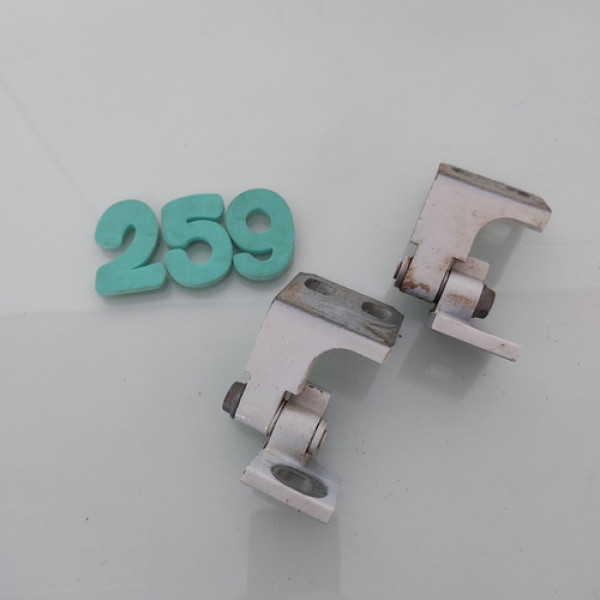 Par Dobradiça Porta Lado Direito Fiat Fiorino 2015 