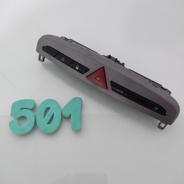 Botão Comando Trava Alerta Peugeot 308 408 - 96780466xt